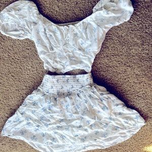 Two piece Hollister skirt and top small